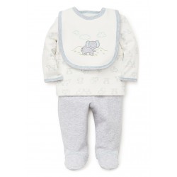 Little Me Baby Boys Elephant Geo Set 