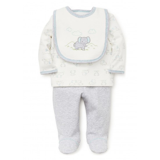 Little Me Baby Boys Elephant Geo Set 