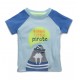 Lightning Bug Baby Boys Short Raglan Sleeve Tee