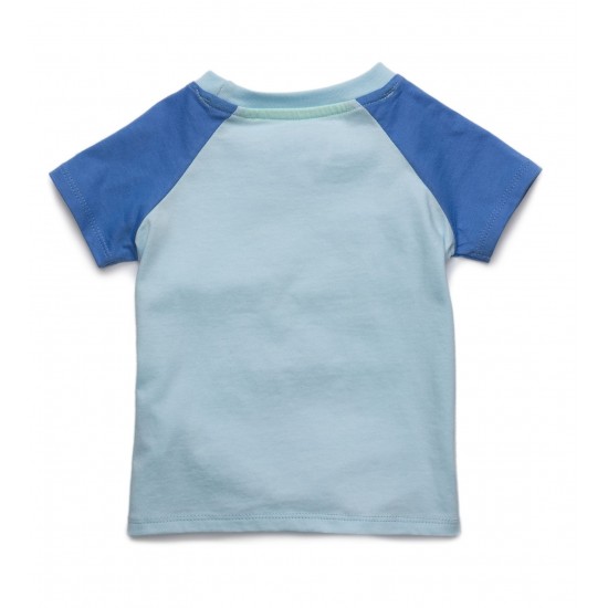 Lightning Bug Baby Boys Short Raglan Sleeve Tee