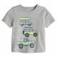 Jumping Beans Novelty Graphic Tee - Baby Boys - Grey