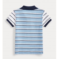 Ralph Lauren Big Pony Crest Cotton Polo 6-24 months - Blue
