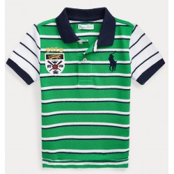 Ralph Lauren Big Pony Crest Cotton Polo 6-24 months - Green