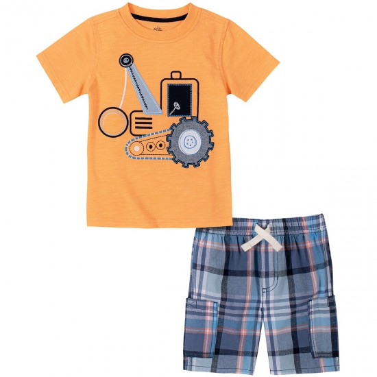Kids Headquarters Tractor Tee & Shorts Set (12-24M) Kids Headquarters Tractor Tee & Shorts Set (12-24M)