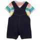Carter's 2-Piece Tee & Knit Denim Shortalls - Baby Boy