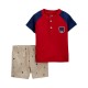 Child of Mine by Carter's Baby Boys Outfit, Baseball (0-24 Months)