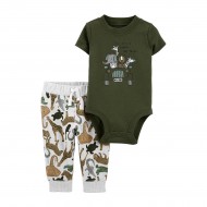 Carter's 2-Piece Safari Bodysuit Pant Set - Baby Boys 