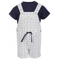 First Impressions Baby Boys Striped Shortall Set