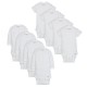 Onesies® Brand Bodysuits - 8-Pack Baby Neutral White Long and Short Sleeve 