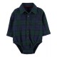 Carter's Plaid Bodysuit & Suspender Pants Set - Baby Boy