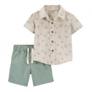 Carter's Just One You®️ Baby Boys' Grass Top & Bottom Set - Green