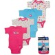 Gerber Onesies Baby girl 4-Pack