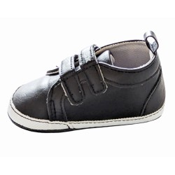 RBX Unisex Black Infant Soft Sole Sneaker - Baby Boy or Girl  RBX Unisex Black Infant Soft Sole Sneaker - Baby Boy or Girl