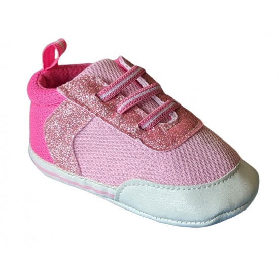 Infant Soft Sole Lace Sneakers - Baby Girl RBX