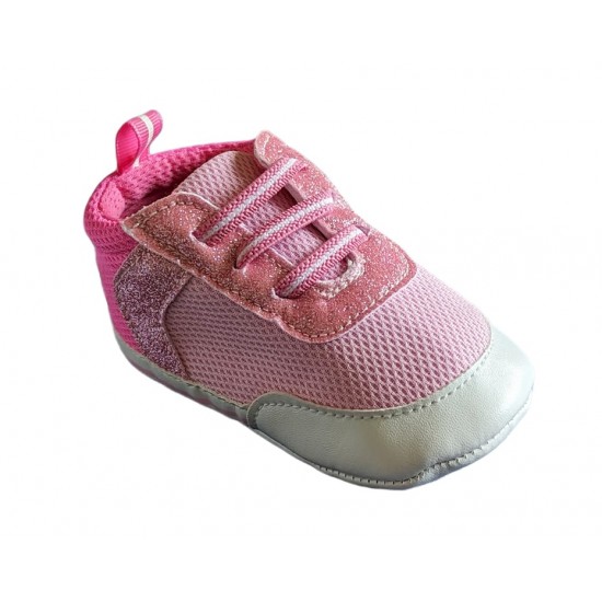 Infant Soft Sole Lace Sneakers - Baby Girl RBX