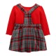 Carter's 2-Piece Bodysuit & Plaid Jumper Set