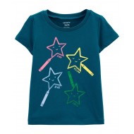 Carter's Star Jersey Tee - Baby Girl 