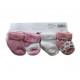 Rene Rofe  8 Pairs Baby Girl Sock - Multipink  0-6M