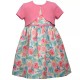 Bonnie Jean Floral Dress & Bolero Set- Girls 4-6 