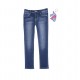 Girls' Stretch Denim Jeans - Medium Wash with Fidget Toy By Member Mark 