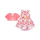 Little Lass Girl’s 2-Piece Cardigan & Floral Dress Set