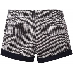 OshKosh B'gosh Checkered Shorts- Navy 