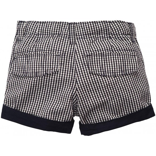 OshKosh B'gosh Checkered Shorts- Navy 