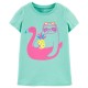 Carter's Flamingo Sloth Jersey Tee 