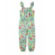 Btween Girls 4-6x Smocked Jumpsuit - Floral 