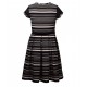 Bonnie Jean Miter Stripe Knit Dress 7-16 Years