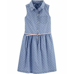 Carter's Chambray Shirt Dress - 4-8