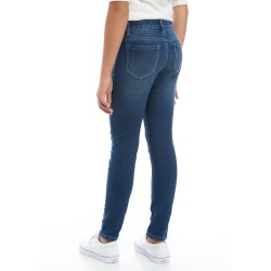 Girls 7-16 Crochet Knit Detail Denim Jeans by Crown & Ivy 