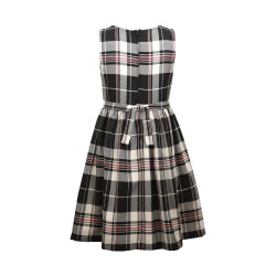 Bonnie Jean Girls 7-16 Cardigan and Plaid Dress Set