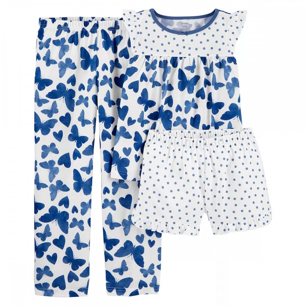 Butterfly Girl's Shorts Set main image 1