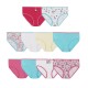 Hanes Girls Brief Underwear - 10 Pack Panties - Size 16