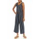 SEQUIN HEARTS girls Girls 7-16 Sleeveless Navy Stripe Knit Jumpsuit