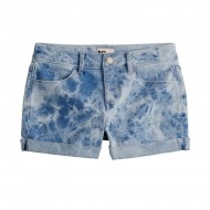 SO Favorite Mid-Rise Denim Shortie Shorts