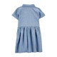 Carter's Chambray Shirt Dress - Girls 