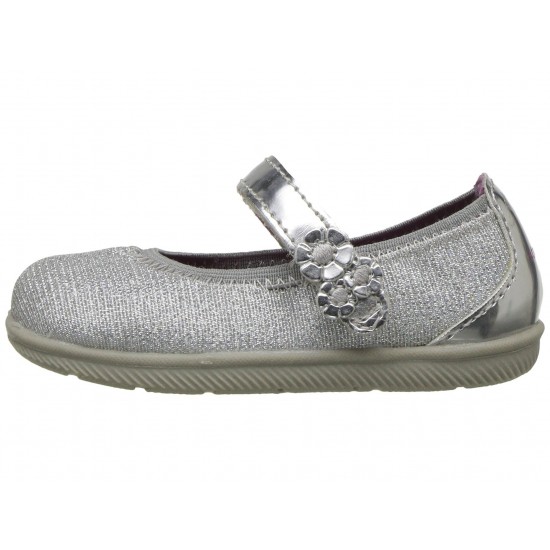 Stride Rite Lil' Layla Baby Girl Silver Shoes 