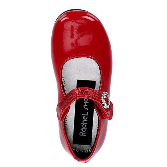 Rachel Shoes Lil Millie Mary Jane Flat (Toddler) - RED