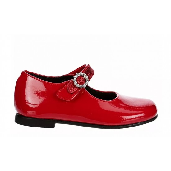 Rachel Shoes Lil Millie Mary Jane Flat (Toddler) - RED | Maysharp ...