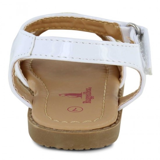 Rugged Bear Floral White  Sandals  - Toddler Girls 