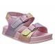 Laura Ashley Glitter Toddler Girls' Double Buckle Sandals - Pastel Pink 