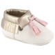 Baby Deer Samantha Infant  Moccasins with Tassels