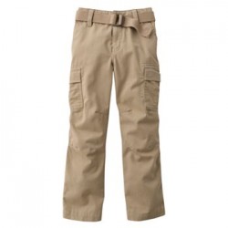 Sonoma Twill Cargo Pants w/belt - Light Tan