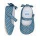 Carter's Chambray Bow Maryjane Crib Shoes - Baby Girls 