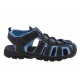 Rugged Bear Boy's Sport Sandal (Toddler Boys) - BLACK/BLUE