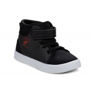 Beverly Hills Polo Club Hi-Top Canvas Shoes (Toddler Boys) - BLACK