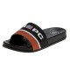 Beverly Hills Polo Club Boys Slip-On Sandal Slides - Black/Red Beverly Hills Polo Club Boys Slip-On Sandal Slides - Black/Red