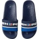 Beverly Hills Polo Club Boys Slip-On Sandal Slides -Blue